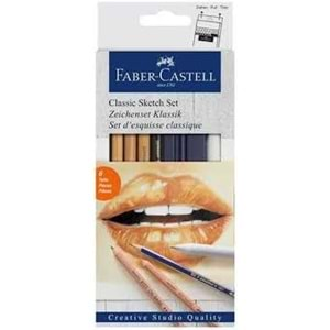 Faber Castell Classic Sketch Eskiz Seti 6’lı