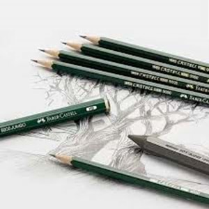 Faber Castell 9000 Dereceli Kalem 6'lı Set (HB,B,2B,4B,6B,8B)119063