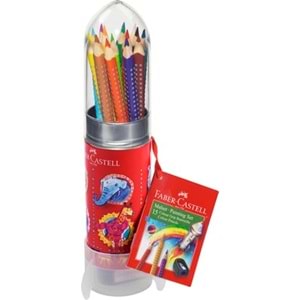 Faber-Castell Grip Kuru Boya Kalemi Seti Roket 15 Renk
