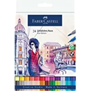 Faber Castell Goldfaber Aqua Çift Uçlu Marker 24 Renk