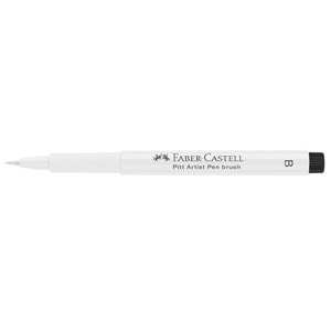 Faber Castell Pitt Artist Pen Brush (B) Beyaz