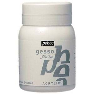 Pebeo Acrylic Gesso Studio Astar Boya 500 ml.