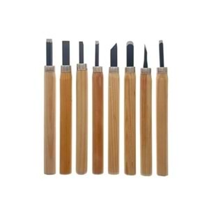 Keep Smiling Ahşap Oyma Seti 8’li WD-8