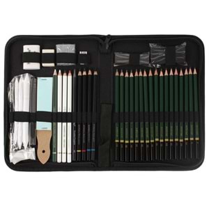 Keep Smiling Karakalem Eskiz Seti 42 Parça SMTZ-0042