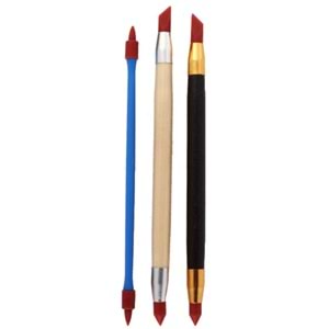 Art Tuval Çift Taraflı Kauçuk Fırça Seti 3’lü