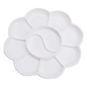 Plastik Papatya Palet 13 cm 10 Gözlü