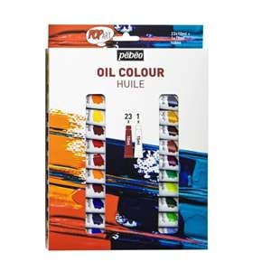 Pebeo Pop Art Yağlı Boya Seti 23X10ML +1 Tüp 15ML Beyaz 669620