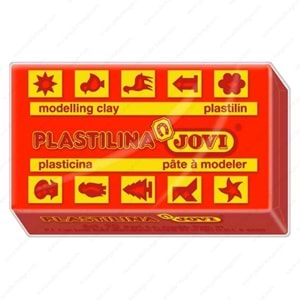 Jovi Plastilina Kurumayan Oyun Hamuru Kırmızı 50 Gr