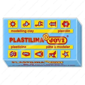 Jovi Plastilina Kurumayan Oyun Hamuru Açık Mavi 50 Gr