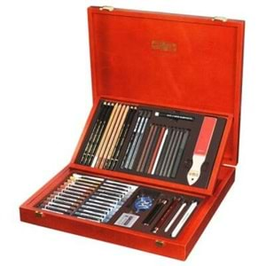 Koh-i Noor 8896-01 Gioconda Artist's Set Büyük Resim ve Çizim Koleksiyonu 54 Parça