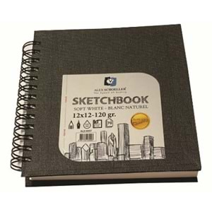 Alex Schoeller Sketch Book Eskiz Defteri 12x12 cm 120 g 70 Yaprak