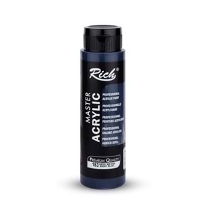 Rich Master Akrilik Boya 500 ml Gece Mavisi 183