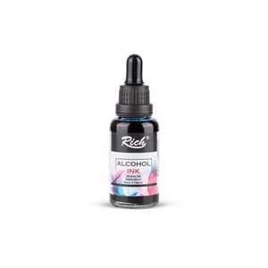 Rich Alcohol Ink Alkol Bazlı Mürekkep 30 ml Açık Mavi 19580