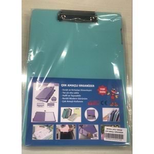 Ant Çok Amaçlı Organizer 24x32 Renk Turkuaz