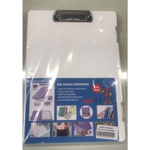 Ant Çok Amaçlı Organizer 24x32 Renk Beyaz