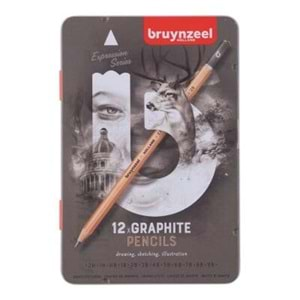 Bruynzeel Expression Graphite 12'li Dereceli Kalem Seti