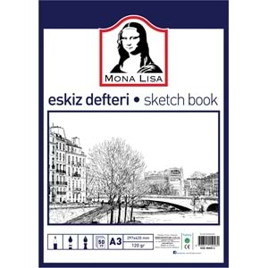 Südor Mona Lisa Eskiz Defteri (Sketch Book) A3 120 gr. 50 yp.