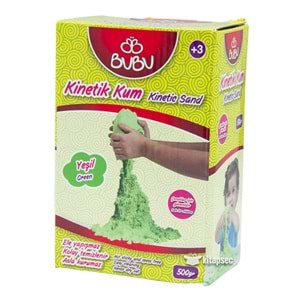 BuBu Kinetik Kum 500 gr. Yeşil