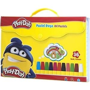 Play-Doh 36 Renk Çantalı Pastel Boya