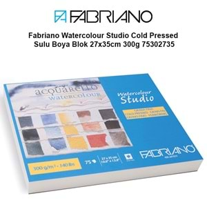 Fabriano Studio Aquarello Sulu Boya Defteri 300 g 27x35 cm 75 Yaprak