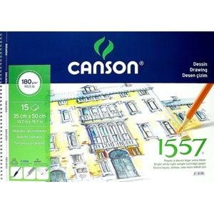 Canson 1557 Desen Çizim blok 35x50 cm 180 g 15 Yaprak