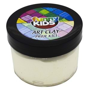 Funny Kids Art Clay Proje Kili Beyaz 550