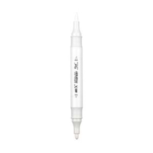 Rich Art-X Acrylic Duo Marker Çift Uçlu Su Bazlı Boyama Kalemi No:43 Beyaz
