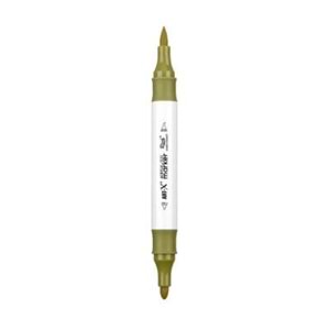 Rich Art-X Acrylic Duo Marker Çift Uçlu Su Bazlı Boyama Kalemi No:202 Haki