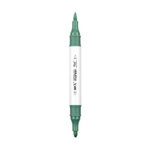 Rich Art-X Acrylic Duo Marker Çift Uçlu Su Bazlı Boyama Kalemi No:132 Açık Zümrüt Yeşili