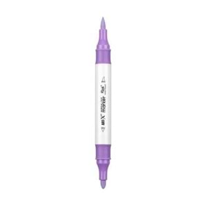 Rich Art-X Acrylic Duo Marker Çift Uçlu Su Bazlı Boyama Kalemi No:158 Leylak