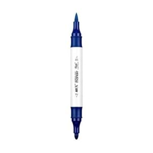 Rich Art-X Acrylic Duo Marker Çift Uçlu Su Bazlı Boyama Kalemi No:207 Lacivert