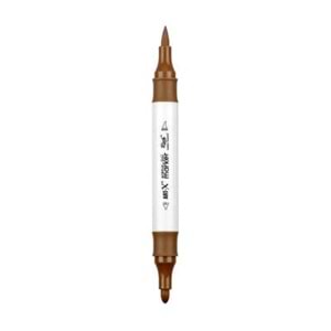 Rich Art-X Acrylic Duo Marker Çift Uçlu Su Bazlı Boyama Kalemi No:208 Kahverengi