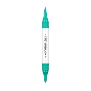 Rich Art-X Acrylic Duo Marker Çift Uçlu Su Bazlı Boyama Kalemi No:34 Açık Turkuaz Yeşil