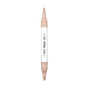 Rich Art-X Acrylic Duo Marker Çift Uçlu Su Bazlı Boyama Kalemi No:150 Koyu Ten Rengi