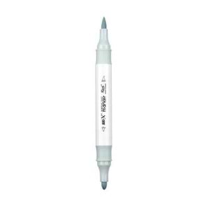 Rich Art-X Acrylic Duo Marker Çift Uçlu Su Bazlı Boyama Kalemi No:153 Gri Mavi