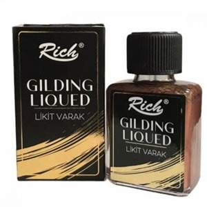 Rich Gilding Liqued Sıvı Varak 75 cc Bakır