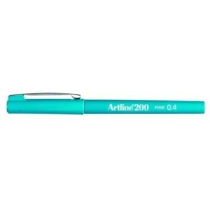 Artline 200 Fineliner 0.4mm İnce Uçlu Yazı ve Çizim Kalemi Gök Mavi