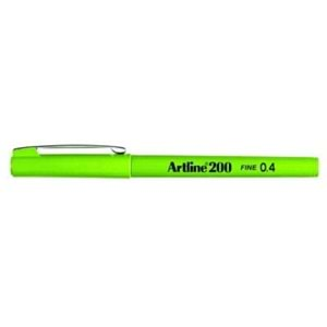 Artline 200 Fineliner 0.4mm İnce Uçlu Yazı ve Çizim Kalemi Sarımsı Yeşil