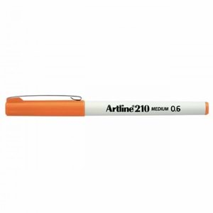 Artline 210N Keçe Uçlu Yazı Kalemi 0,6mm Turuncu