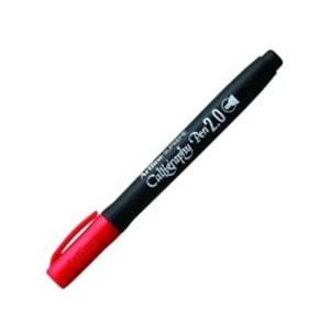 Artline Supreme Kaligrafi Kalemi 2.0 mm Kirmizi