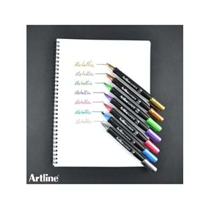 Artline Supreme 1.0 Mm Metallic Marker Kalem Green