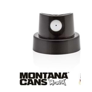 Montana Standart O Sprey Başlığı (Püskürtme Genişliği:1.2cm)Siyah/Beyaz