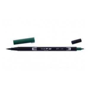 Tombow Dual Brush Pen Grafik Çizim Kalemi 277 Dark Green