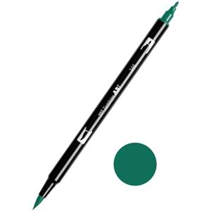 Tombow Dual Brush Pen Grafik Çizim Kalemi 346 Sea Green