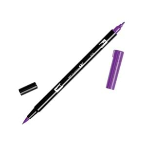 Tombow Dual Brush Pen Grafik Çizim Kalemi 676 Royal Purple