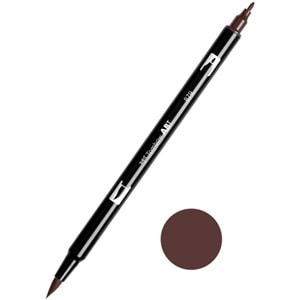 Tombow Dual Brush Pen Grafik Çizim Kalemi 879 Brown