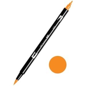 Tombow Dual Brush Pen Grafik Çizim Kalemi 933 Orange