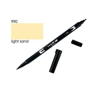 Tombow Dual Brush Pen Grafik Çizim Kalemi 990 Light Sand