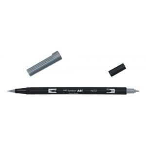 Tombow Dual Brush Pen Grafik Çizim Kalemi N52 Cool Gray 8