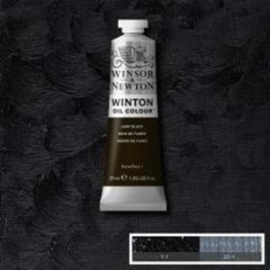 Winsor&Newton Winton Yağlı Boya 37ml Lamp Black 337 (25)